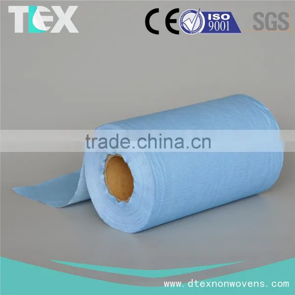[TEXCLEAN] Plain 55% Woodpulp/45% Polyester Spunlace Nonwoven photo-6