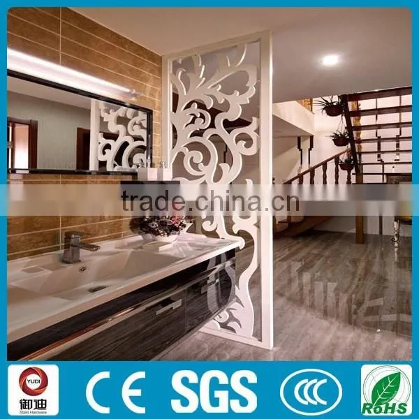 Elegant White Color Laser Cut Aluminum Room Divider photo-5