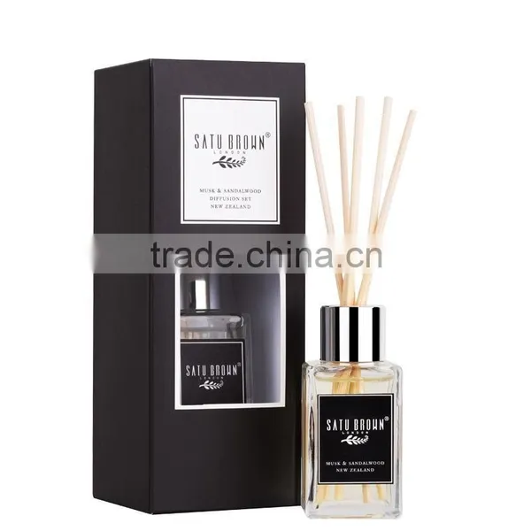 The Aluminum Cap Glass Bottle Of Delicate Reed Diffuser ,Perfume In Air Freshener