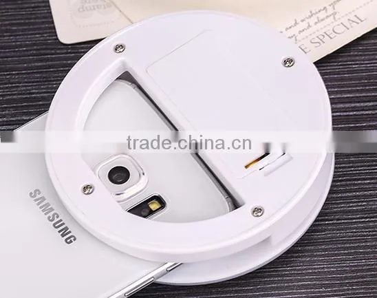 Portable Selfie Flash LED Phone Camera Ring Light For IPhone 6S Plus SE Samsung photo-2