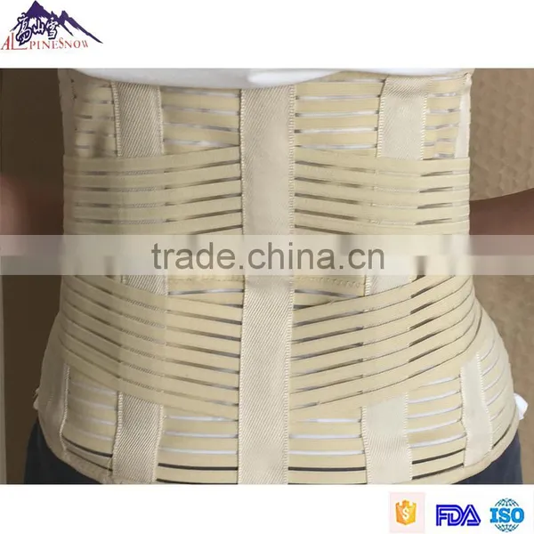 Alpinesnow Double Support Strengthen Waist Brace Belt Back Support photo-2