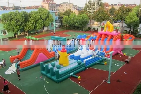 Commercial Huge Inflatable Courses/inflatable Adventure Time photo-3