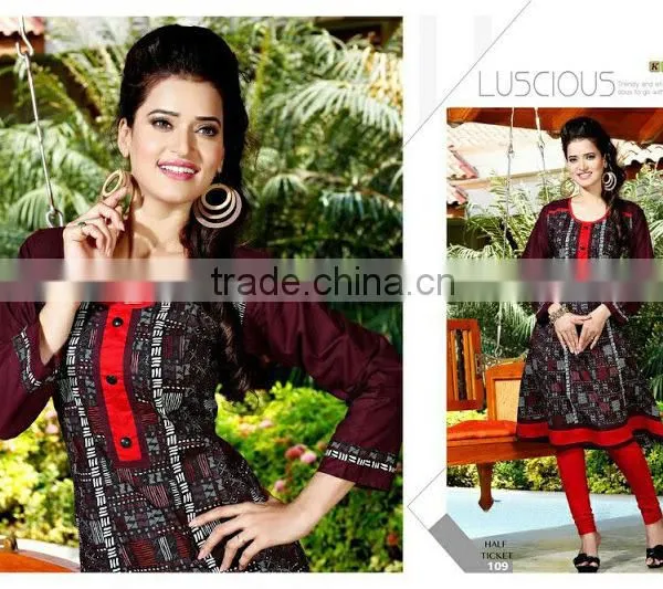 COTTON ANARKALI KURTIS