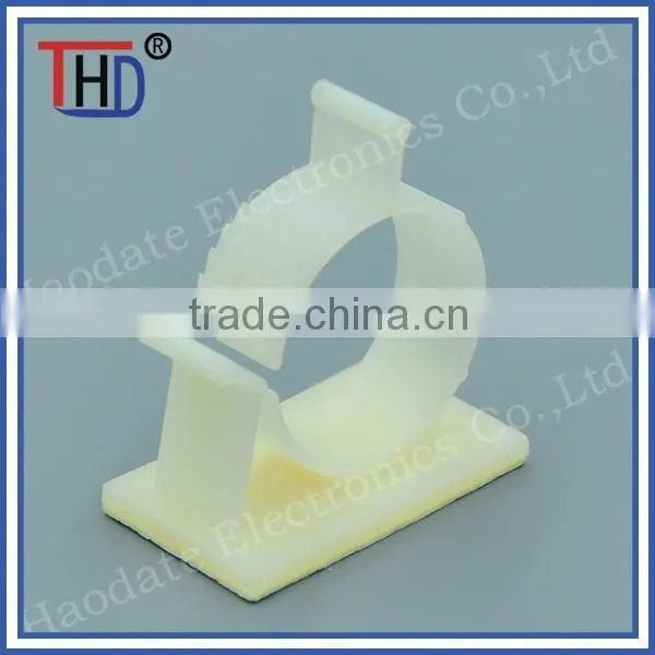self adhesive plastic wire clamp
