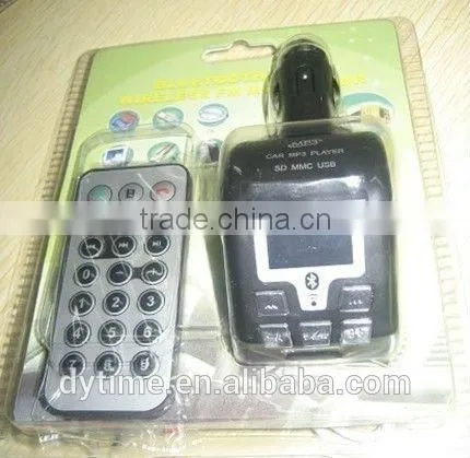 Hot Car Bluetooth FM Transmitter & Car Cigarette Lighter (Black) Bluetooth Handsfree photo-2