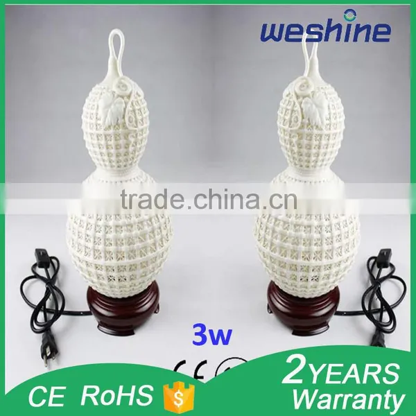 Beautiful Chinese Style LED Bone Porcelain Lights 3w LED Lights