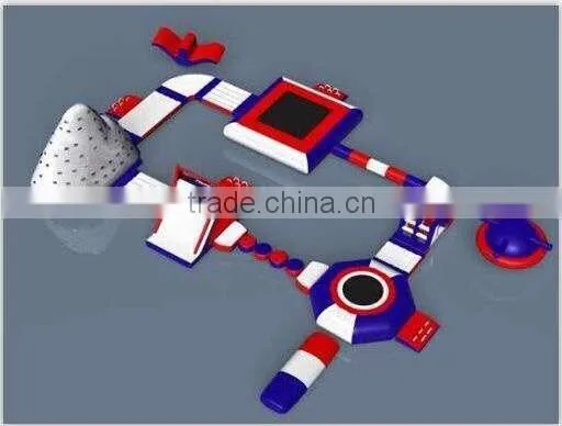 New Inflatable Water Park , Bouncia Water Park Projects for Sales