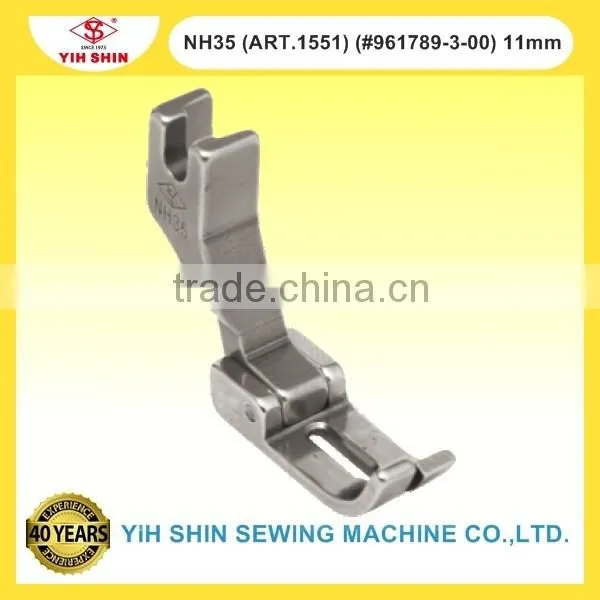 Industrial Sewing Machine Parts NECCHI Machine Single Needle NH35 (ART.1551) (#961789-3-00) 11mm Presser Feet