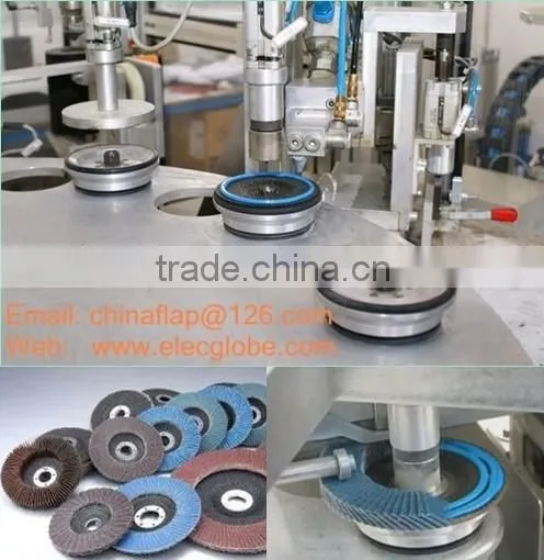 Flap Wheel Machinery, Abrasive Flap Wheel Making Machine photo-2