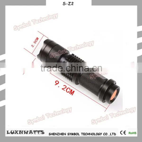 1*14500/1*AA Battery Type 3 Modes LED Zoom Flashlight Torch photo-6