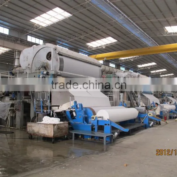 Hot Sale 4200/200 Single-mold Single-cylinder Tissue Papermaking Machine photo-2