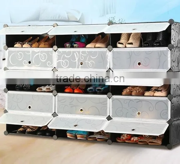 Plastic Shoe Storage Shelves Diy Shoe Racks photo-3