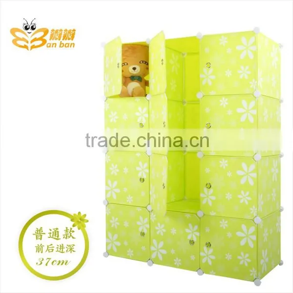 Plastic Magic Wardrobe Living Room Cabinet Clothing Storage photo-3