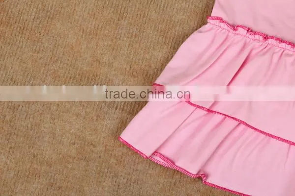 Latest Organic Cotton Baby Clothing Frock Design for Girls 2016 photo-3