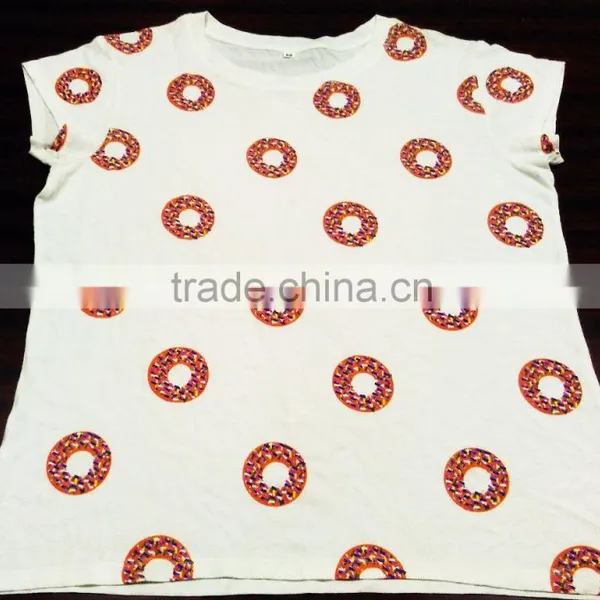 100% ORGANIC COTTON MENS T-SHIRT WITH AOP PRINT