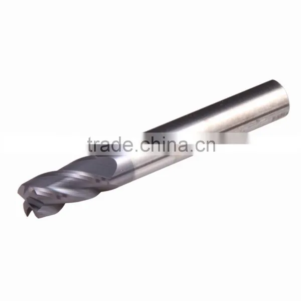 Corner Radius End Mills/ Solid Carbide/Cutting Tools photo-3