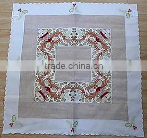Hot Popular Embroidery Table Cloth New Design photo-5