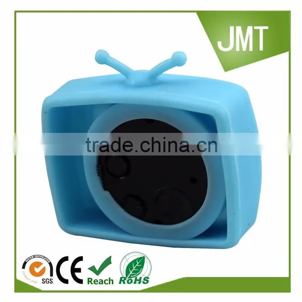 Cheapest Unbreakable Kids Promotion Gift TV Silicone Alarm Clock photo-3