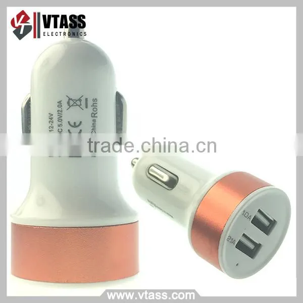 Mini 3.1a Usb Cell Phone Car Charger For 12-24v Input 1.2a