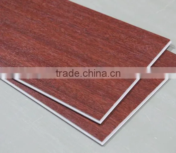 Indoor Decorative Wood Grain Click WPC Flooring Tiles photo-3