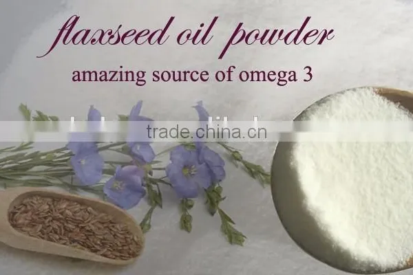 OEM AND ODM 100% Natural Edible Linseed Extract Powder/ Flaxseed Oil Powder photo-5