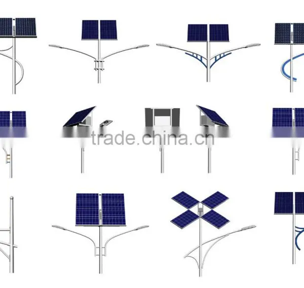 2016 Customized Light Distribution Solar LED Street Light photo-3