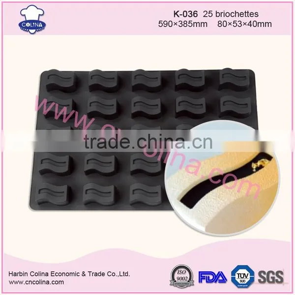 Traditional Big Size Bakeware Cake Pan Silicone Cake Mold photo-2