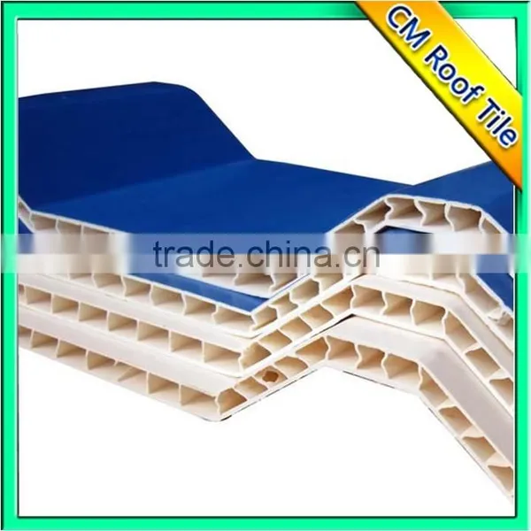 Good Quality Wave Hollow Plastic Roof Tile Prices