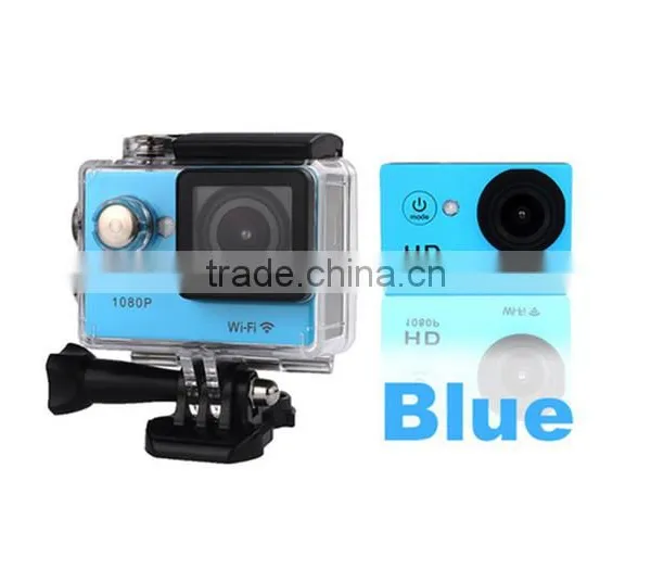 W9 12MP HD 1080P 30fps Sports Camera 2.0 Inch LCD Screen Waterproof Action Camera Mini DV Built-in Wifi photo-3
