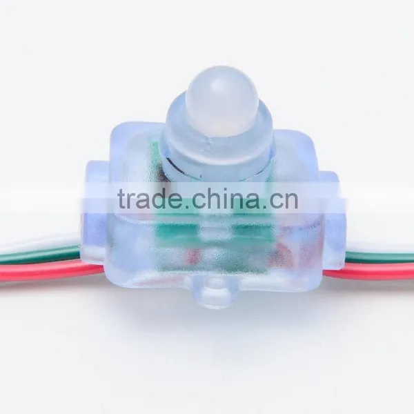 High Quality WS2811 Led Full Color Character 12mm Led Punch String photo-2