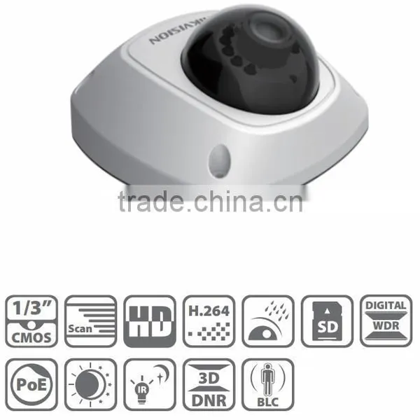 Hikvision High Quality Indoor 2.8mm Lens DWDR BLC IR 1.3MP Mini Poe IP Dome Camera photo-2