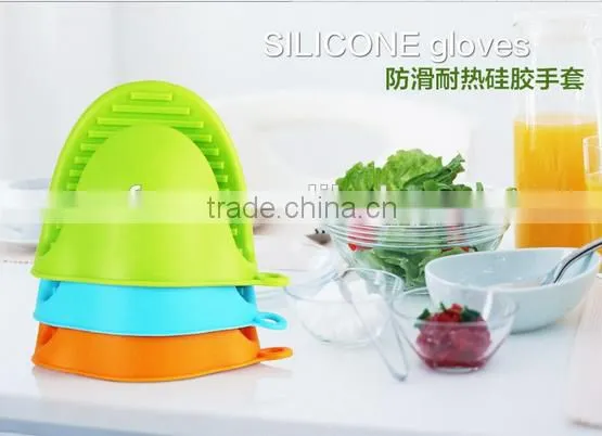 Hot Sale Microwave Oven Use Silicone Hand Gloves/heat Resistant Silicone/baking Silicone Microwave Oven Gloves photo-4
