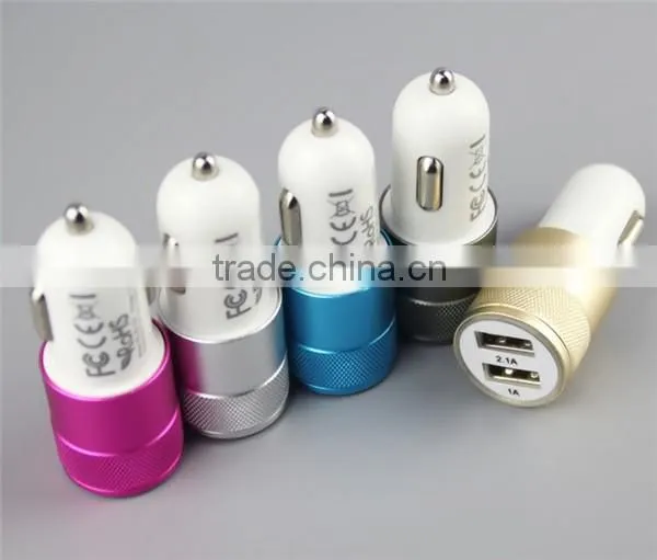 12-24V USB Car Chargers Dual USB Car Charger photo-3