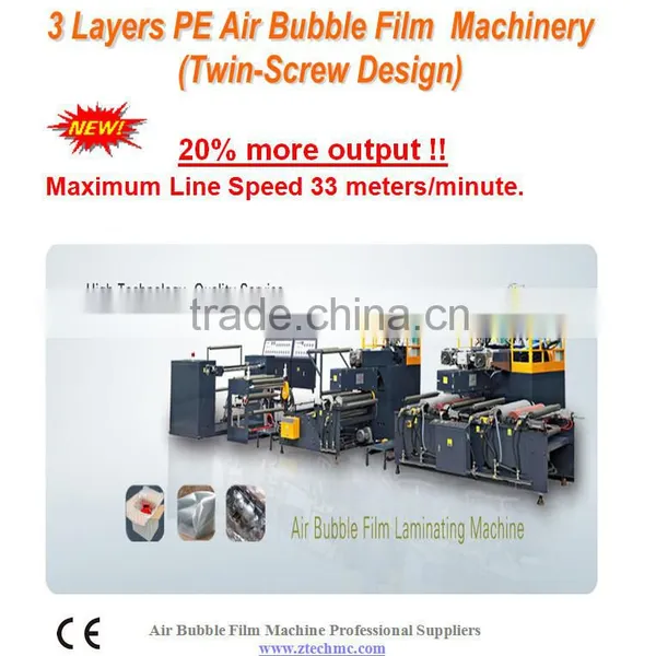 Bubble Swinmming Pool Solar Cover 3 Layers PE Air Bubble Film Wrap Machinery photo-2