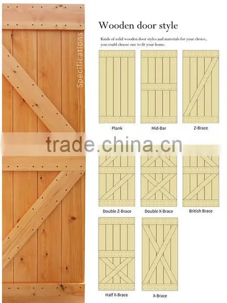 Low Price New Design Wooden Double or Single Door Designs photo-5