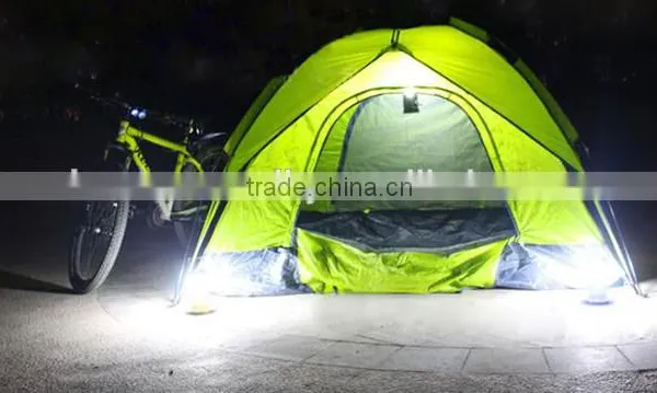 Solar Power Rechargeable LED Camping Lantern photo-5