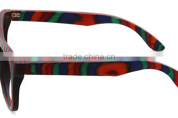 Hot Wholesale Colourful Sunglasses Skateboard Wood Sunglasses photo-4