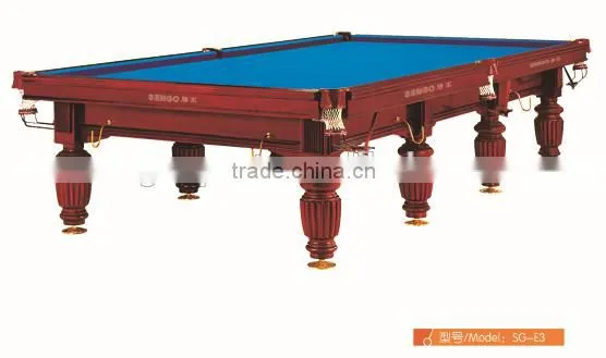 Sengo Sports Slate Playfield Pool Table Classic Russian Pyramid Billiard Table photo-5