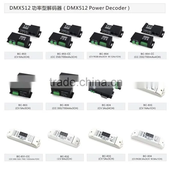 Dmx512 Decoder 4 Channel BC-854 photo-6