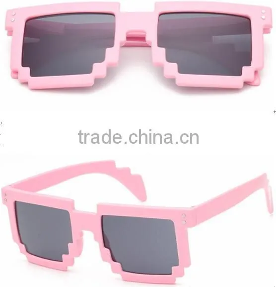 8-Bit Pixel Retro Novelty Gamer Geek Sunglasses photo-3