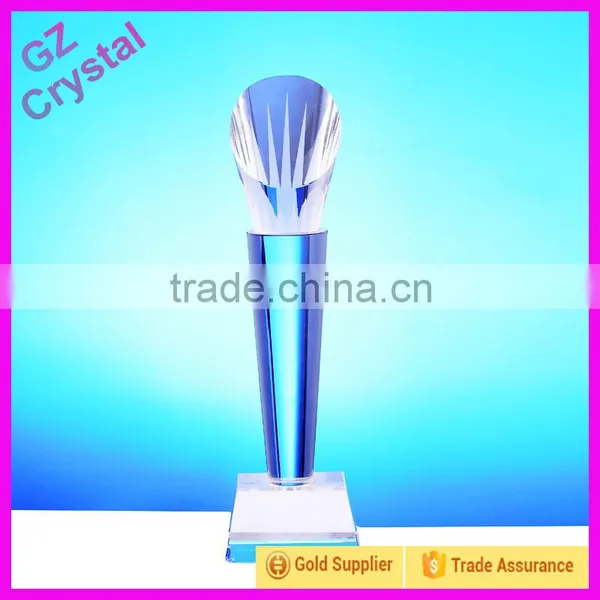 2015 Basketball Glass Crystal Trophy Wholesale photo-2