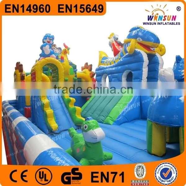 Best Selling Pvc Inflatable Sport Product Used Inflatable Bouncer Park photo-6
