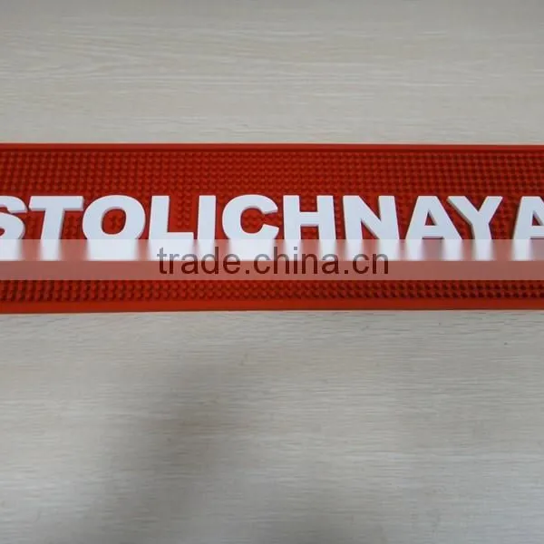 Soft Pvc Flashing Led Light Branded Bar Mats photo-2