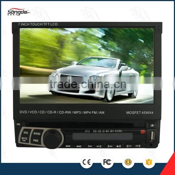 7inch Car In-dash DVD Player Compatible With DVD,DVD-RW,VCD,CD-R,CD-RW,MP3,MP4 JPEG, AM,FM photo-3