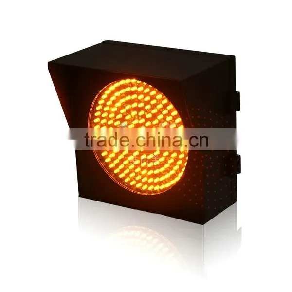200MM Yellow Flashing Light Toll Station Warning Traffic Light Pole photo-5