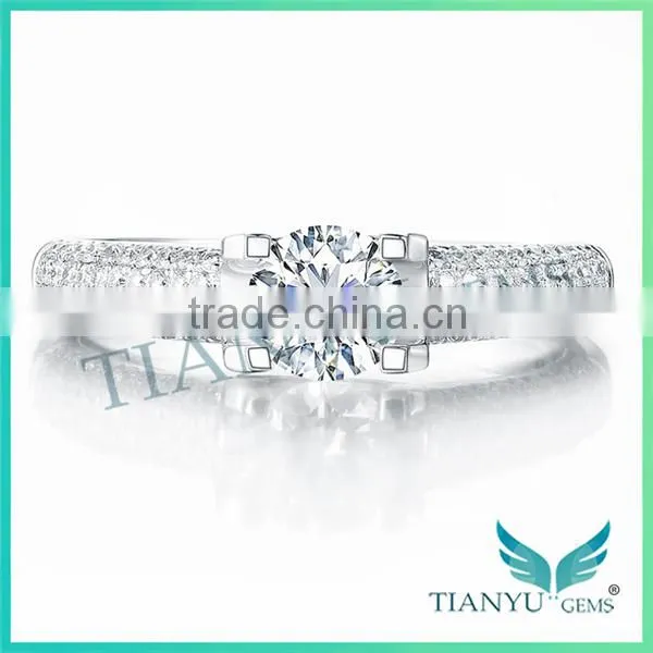 New Style Fashion Engagement Rings for Women 925 Sterling Sliver Moissanite Diamond Wedding Rings photo-2