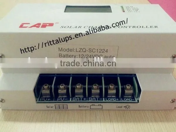 95% Efficiency for 12V/24V/48V/96V LCD+MPPT Solar Controller photo-3