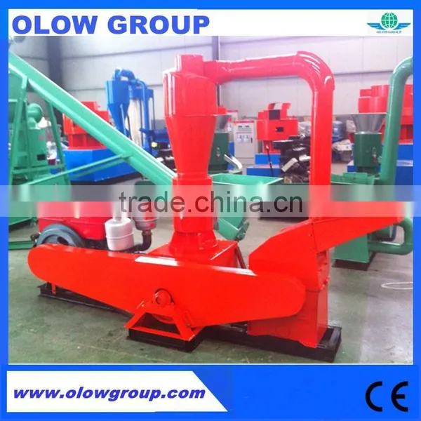 Very Popular Diesel Engine Biomass Pellet Producing Machine With Crusher With Diesel Motor Togther photo-2