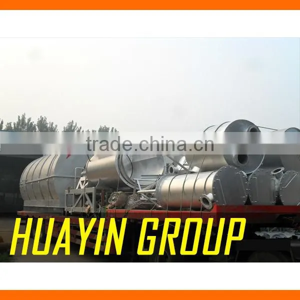 Produced by Factory Pyrolysis Plastic Tyre Waste to Crude Oil Fuel Oil Plant With High Quality photo-3