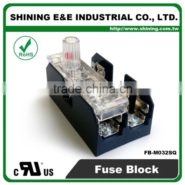 FB-M032SQ UL Approved Equal To Bussmann 2 Pole 30A Ceramic Fuse Holder photo-6